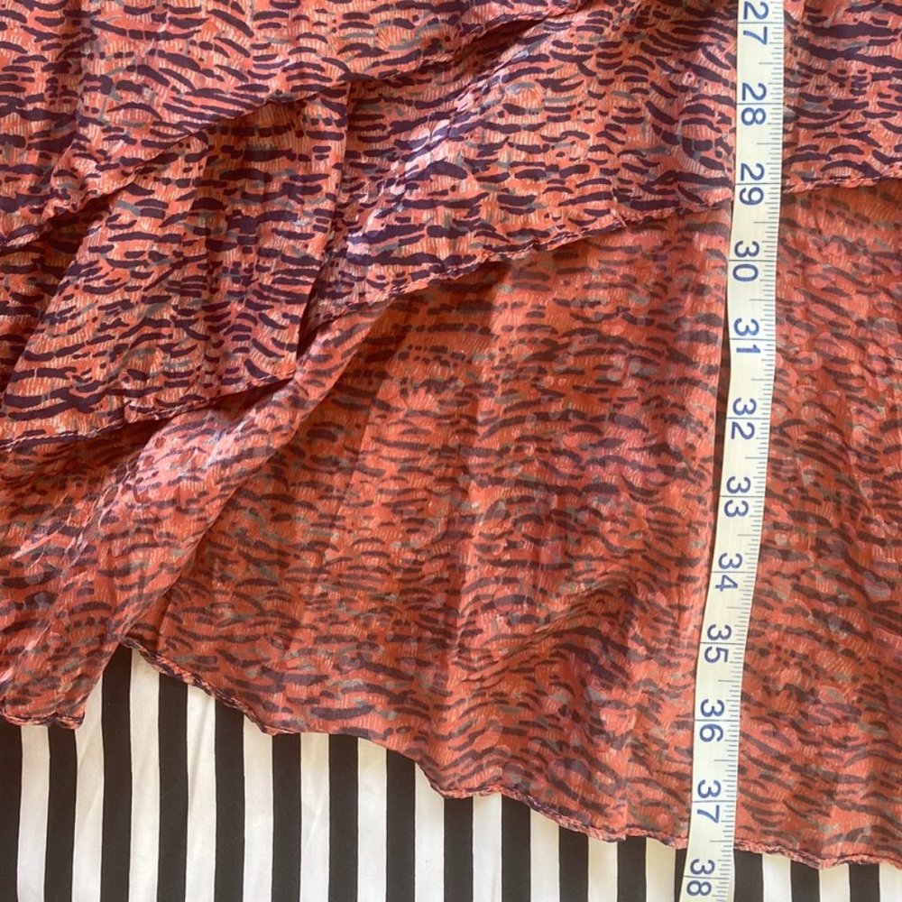 Elizabeth and James Ruffled Maxi Skirt NWOT - Picture 9 of 9